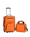 ROCKLAND 2-PC. PATTERN SOFTSIDE LUGGAGE SET