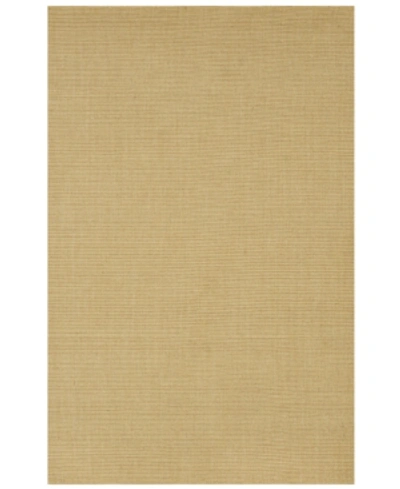 Macy's Fine Rug Gallery Monaco Sisal Mc100 2'3" X 7'6" Runner In Honey