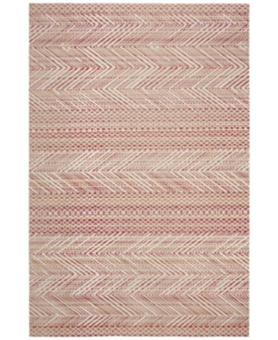 Safavieh Montage Mtg181 Pink And Multi 4' X 6' Outdoor Area Rug