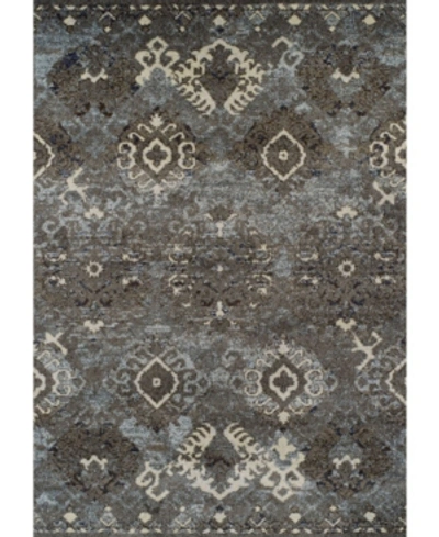 D Style Closeout!  Alanna Ala10 4'11" X 7' Area Rug In Steel