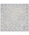 Ralph Lauren Olivier Lrl6935m Blue And Ivory 5' X 5' Square Area Rug In Blue