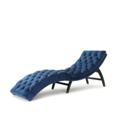 Noble House Garret Chaise In Black