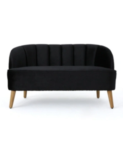 Noble House Amaia 50" Sofa In Black