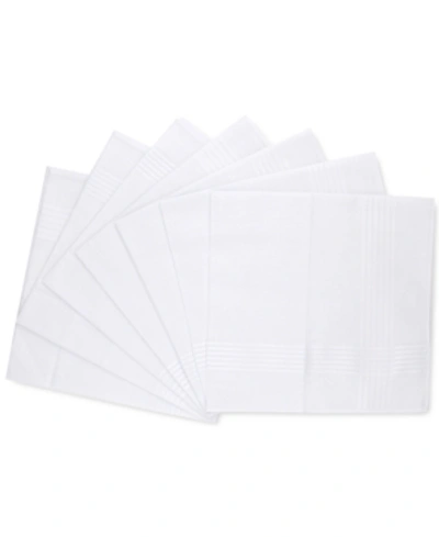 Club Room Men's 7-pc. Cotton Handkerchiefs In White