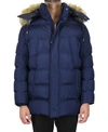 GALAXY BY HARVIC MEN'S HEAVYWEIGHT PARKA WITH DETACHABLE HOOD