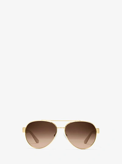 Michael Kors Blair I Sunglasses In Gold