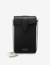 SMYTHSON PANAMA LEATHER PHONE CASE AND CHAIN,R00118505