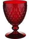 Villeroy & Boch Ston Coloured Red Wine Goblet 132mm In Red