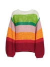 Farm Rio Rainbow Sweater In Multi