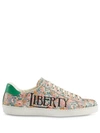 GUCCI X LIBERTY LOW-TOP SNEAKERS