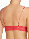 Hanky Panky Signature Stretch-lace Bralette In Coral Rose