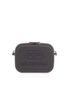 BALENCIAGA LUNCH BOX MINI CASE BAG IN BLACK