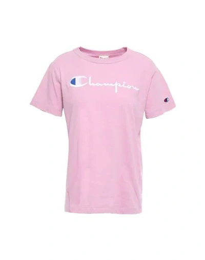 Champion T-shirt In Pink