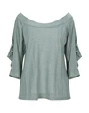 Liu •jo Sweater In Light Green