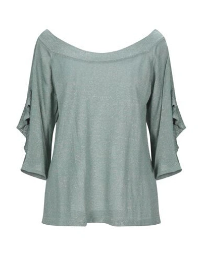 Liu •jo Sweater In Light Green