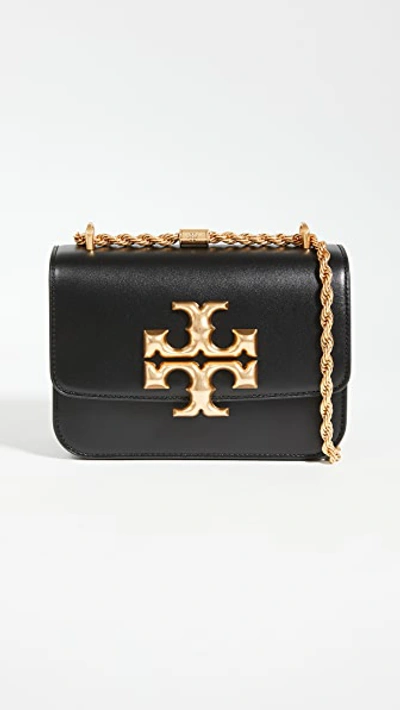 Tory Burch Eleanor Small Convertible Shoulder Bag In Black