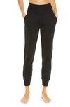 Beyond Yoga Plus Space-dyed Bopo Midi Jogger Pants In Black