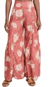 AGUA BENDITA JADE BLOMMA WIDE LEG trousers