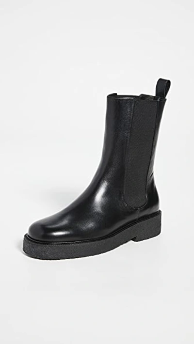 STAUD PALAMINO BOOTS BLACK,STAUD30693