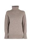 AGNONA AGNONA WOMEN'S BROWN CASHMERE SWEATER,K200158K36 M