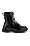 See By Chloé See By Chloe Black Florrie Rain Boots In Nero