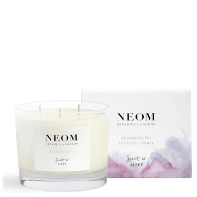NEOM NEOM PERFECT NIGHTS SLEEP SCENTED 3 WICK CANDLE,1101164