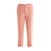 PAISIE CROPPED SLIM TROUSERS IN DUSTY PINK