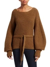 SEA NELLIE BELTED SWEATER,0400012490610