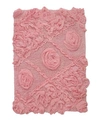 Home Weavers Modesto Bath Rug, 17" X 24" In Pink