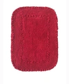 Home Weavers Radiant Bath Rug, 17" X 24" In Red