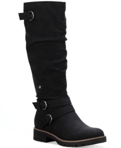 Sun + Stone Brinley Strapped Lug-sole Boots, Created For Macy's Women's Shoes In Multi