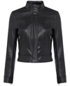 FRENCH CONNECTION ILMA FAUX-LEATHER MOTO JACKET