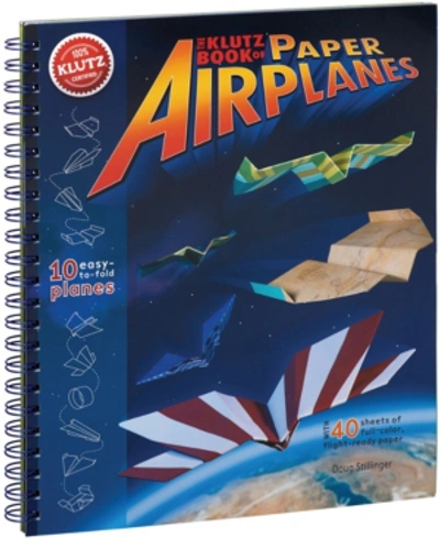 All Things Equal The Klutz Book Of Paper Airplanes Craft Kit