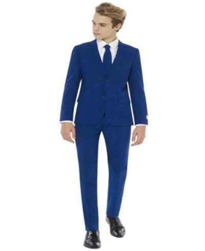 Opposuits Teen Boys Navy Royale Solid Suit In Blue