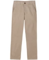 Nautica Husky Boys Twill Pant In Khaki