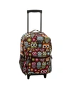 Rockland 17" Rolling Backpack In Brown