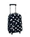 Rockland 17" Rolling Backpack In Black 1