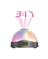 TZUMI AURA LED COMPACT PROJECTION NIGHTLIGHT CLOCK
