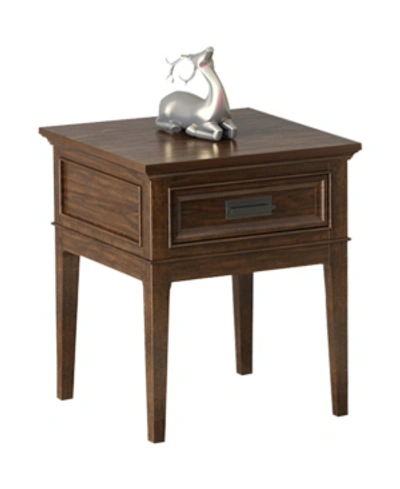 Homelegance Caruth End Table In Brown