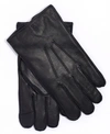 Polo Ralph Lauren Men's Water-repellent Leather Gloves In Rl Black
