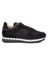 Valentino Garavani Rockstud Sneakers In Black