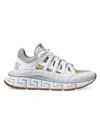 Versace Trigreca Sneakers In Bianco