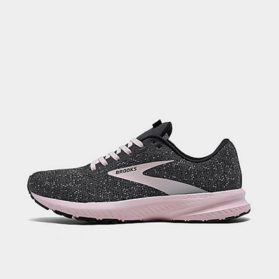 Brooks Women's Launch 7 Running Shoes In Pink/black