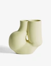 HAY CHUBBY PORCELAIN VASE 20CM,R03663905