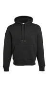 AMI ALEXANDRE MATTIUSSI TONAL BIG HEART PULLOVER HOODIE