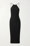 ALIX NYC SHILOH STRETCH-JERSEY MIDI DRESS