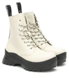 STELLA MCCARTNEY TRACE FAUX LEATHER COMBAT BOOTS,P00519602