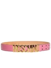 MOSCHINO MOSCHINO LETTERING LOGO BELT