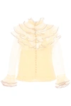 ZIMMERMANN ZIMMERMANN LUCKY TIERED BLOUSE