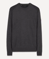 Canada Goose Dartmouth Merinos Wool Sweater In Iron Grey